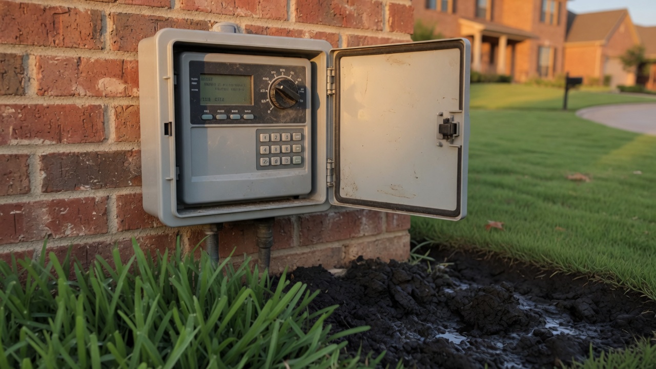 Irrigation Controller Repair — Fulshear job