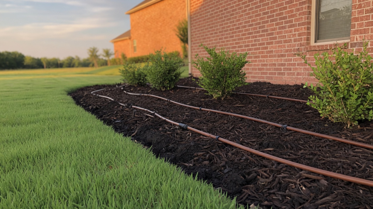 Drip Irrigation Repair — Fulshear job
