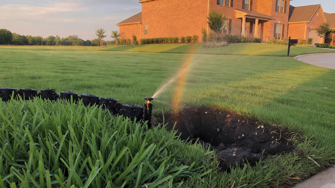 Sprinkler System Maintenance — Fulshear job