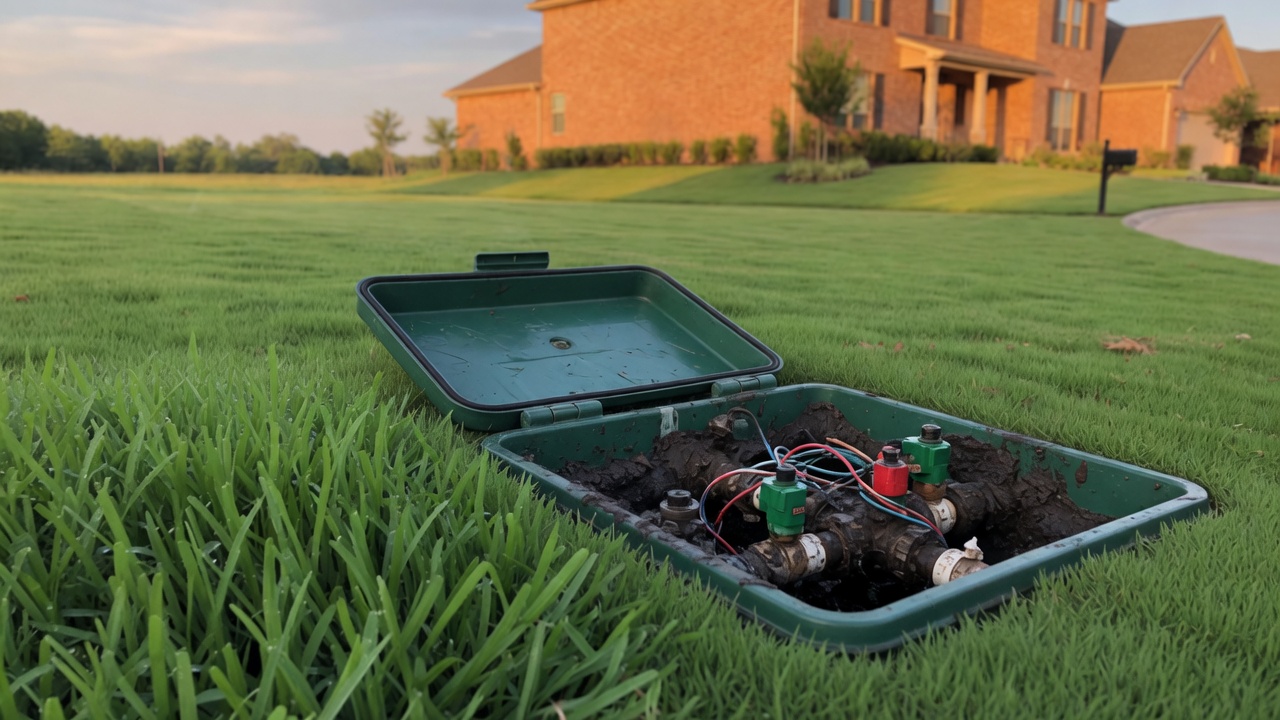 Sprinkler Valve Repair in Firethorne